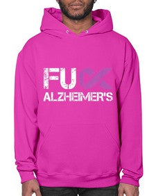 Fuck Alzheimers Fuck Dementia Alzheimer 151# - alzheimers- Hoodie