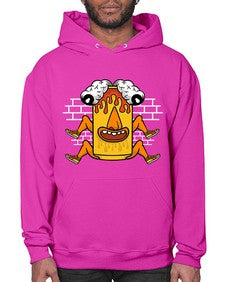 Fuck the weekend 128# - cartoon general- Hoodie