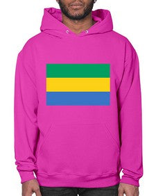 Gabon 754# - world flags- Hoodie