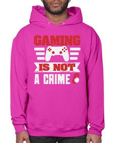 Gaming is not a crime 19# - video games- Hoodie