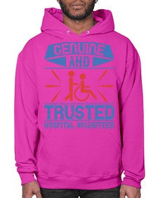 Genuine and Trusted Hospital Volunteer Style 2# - volunteer- Hoodie