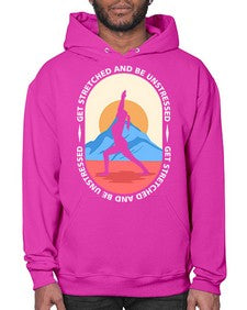 Get Stretched 225# - yoga- Hoodie