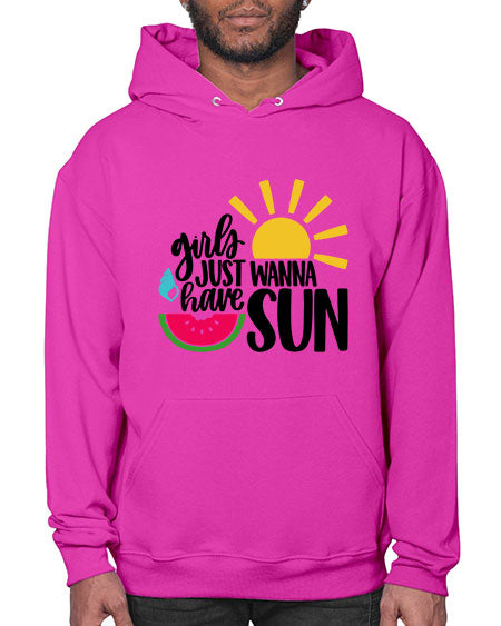 Girls Just Wanna Have Sun Style 44# - summer- Hoodie
