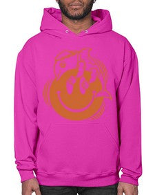 Give smile get hugs 131# - cartoon general- Hoodie
