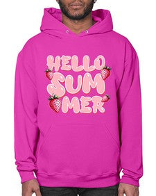 Groovy Shirt Strawberry Summer 1021# - strawberry- Hoodie