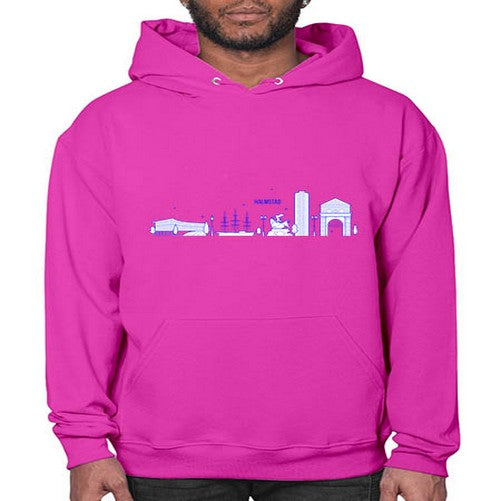 Halmstad 803# - cities- Hoodie