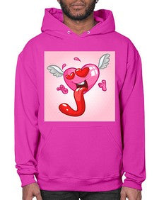 Heart 139# - cartoon general- Hoodie
