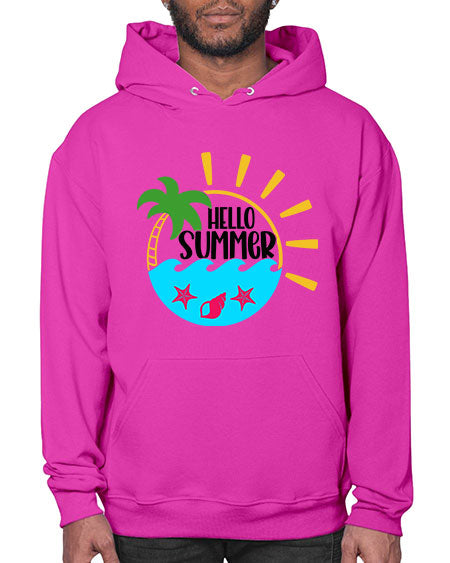 Hello Summer Style 40# - summer- Hoodie