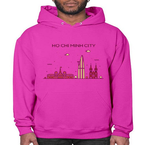 HoChiMinh 843# - cities- Hoodie