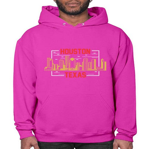 Houston 910# - cities- Hoodie