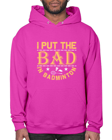 I 1056# - badminton- Hoodie