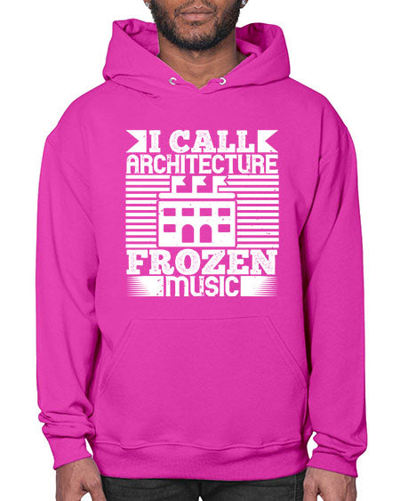 I call architecture frozen music Style 189# - architect- Hoodie