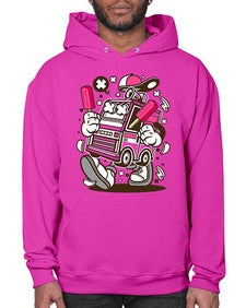 Ice Cream Truck 1173# - ice cream- Hoodie