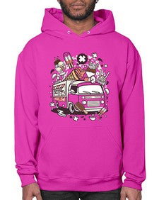 Ice Cream Van 1174# - ice cream- Hoodie
