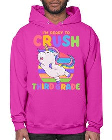Im Ready to Crush third 392# - third grade- Hoodie