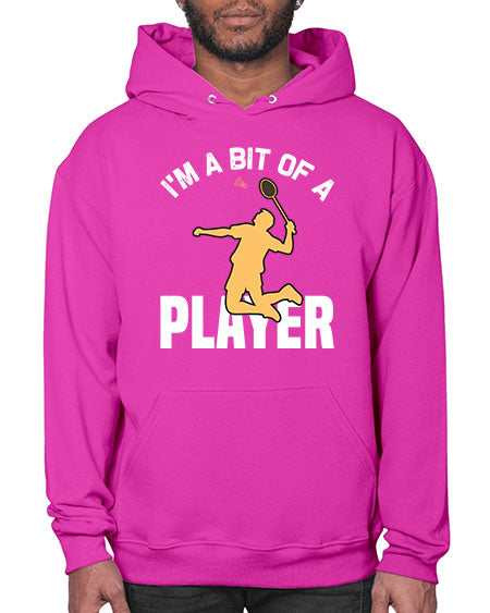 Im a bit 1071# - badminton- Hoodie