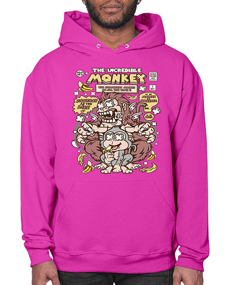 Incredible Monkey - monkey- Hoodie