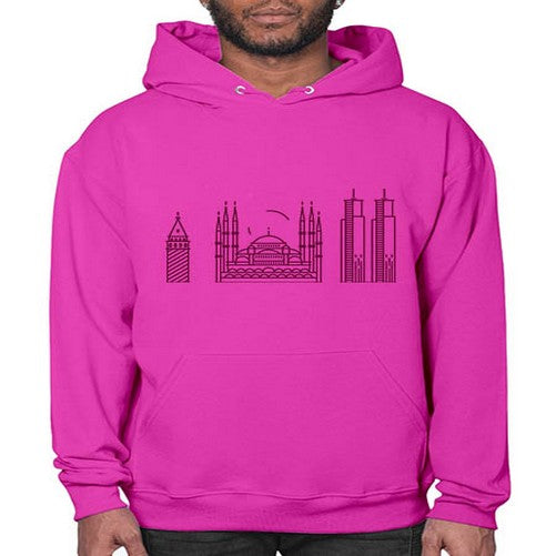 Istanbul 966# - cities- Hoodie