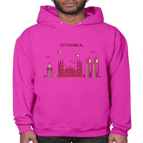 Istanbul 968# - cities- Hoodie