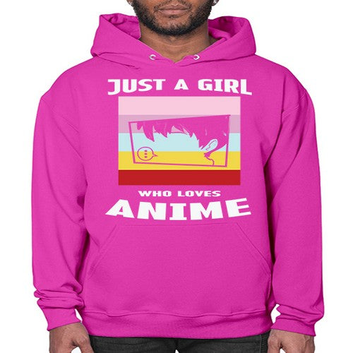 Just A Girl Who Loves Anime 265# - anime- Hoodie