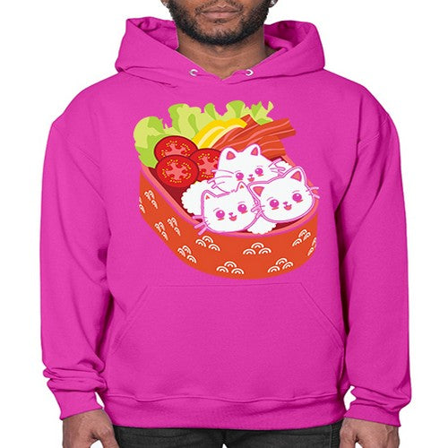 Kawaii Cat Boxed Lunch Anime Anime 266# - anime- Hoodie