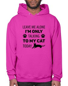 Leave Me Alone Style 62# - cats- Hoodie