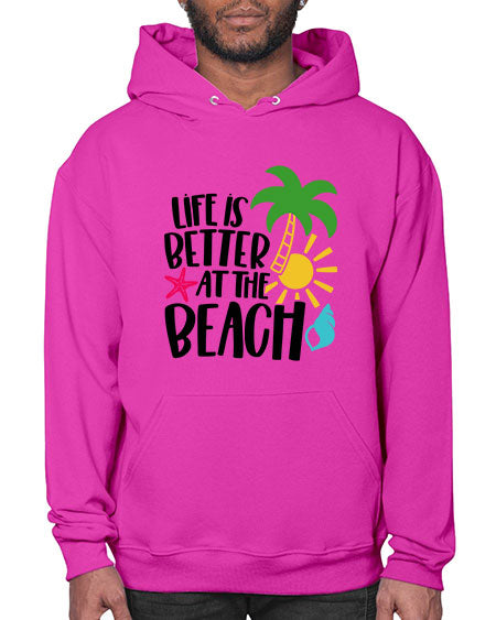 Life Is Better At The Beach Style 34# - summer- Hoodie