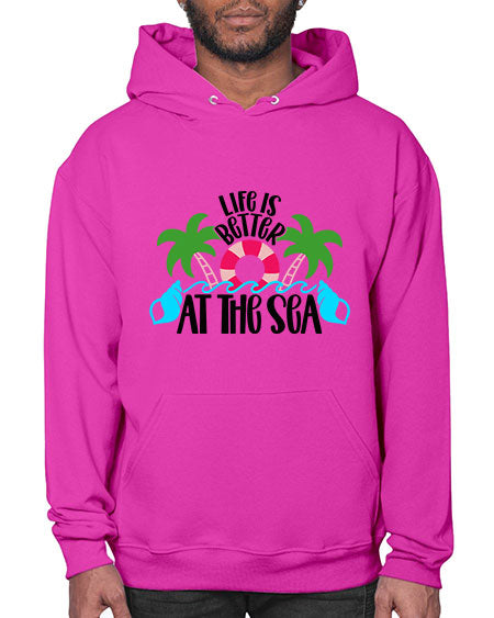 Life Is Better At The Sea Style 32# - summer- Hoodie