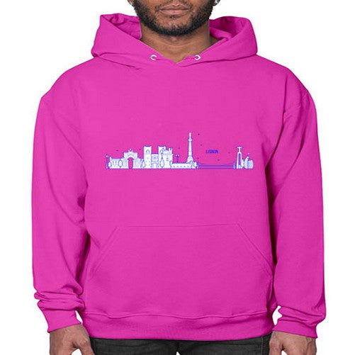 Lisbon 1148# - cities- Hoodie