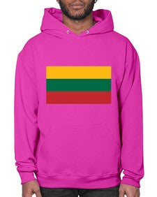 Lithuania 1149# - world flags- Hoodie