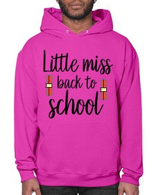 Little miss back to school 478# - general school- Hoodie