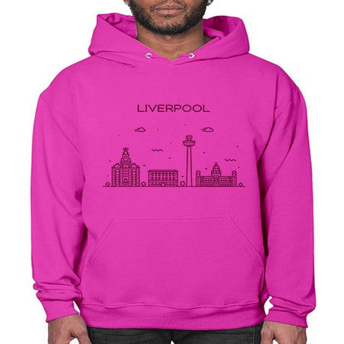 Liverpool 1150# - cities- Hoodie