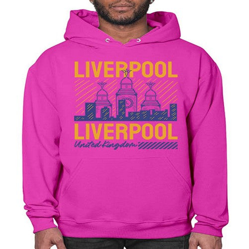 Liverpool 1152# - cities- Hoodie