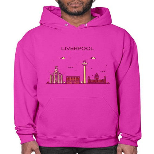Liverpool 1153# - cities- Hoodie