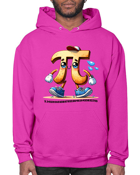 Long Running Pi Symbol Funny 27# - pi- Hoodie