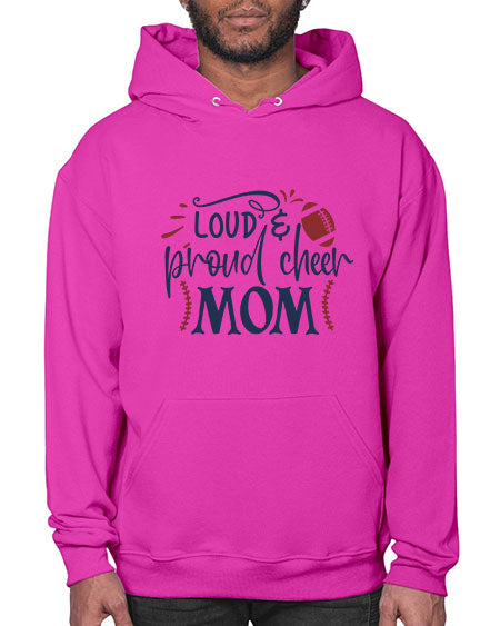 Loud proud cheer mom 1534# - cheer- Hoodie