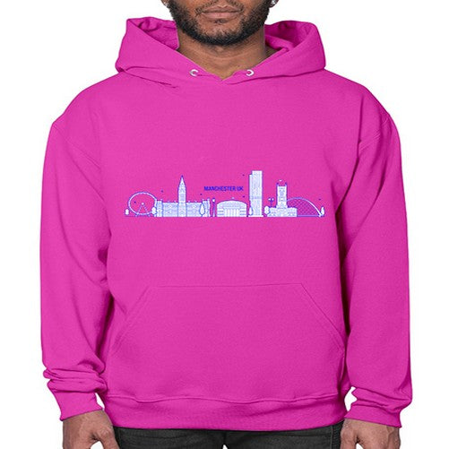 Manchester 1230# - cities- Hoodie