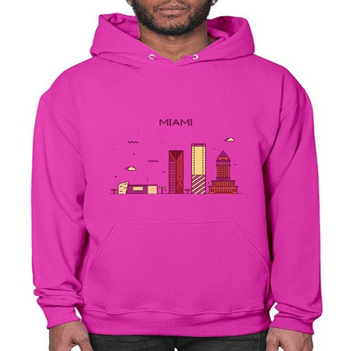 Miami 1285# - cities- Hoodie
