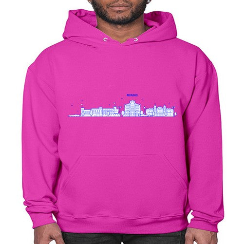 Monaco 1335# - cities- Hoodie