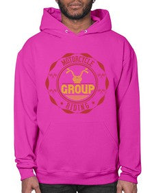 Motorcycle group riding 46# - motorcycle- Hoodie