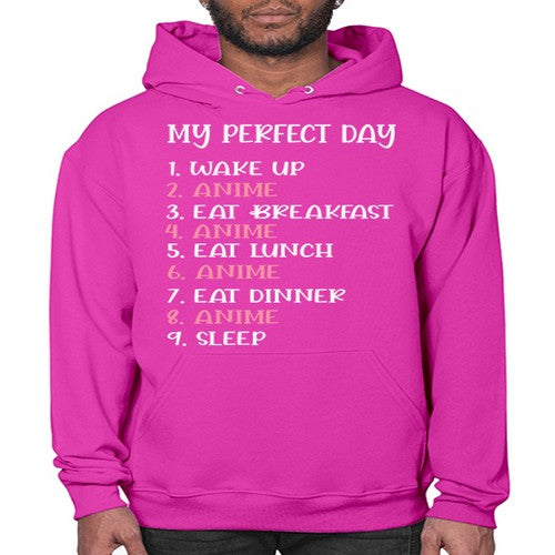 My Perfect Day Funny Kawaii Anime 269# - anime- Hoodie