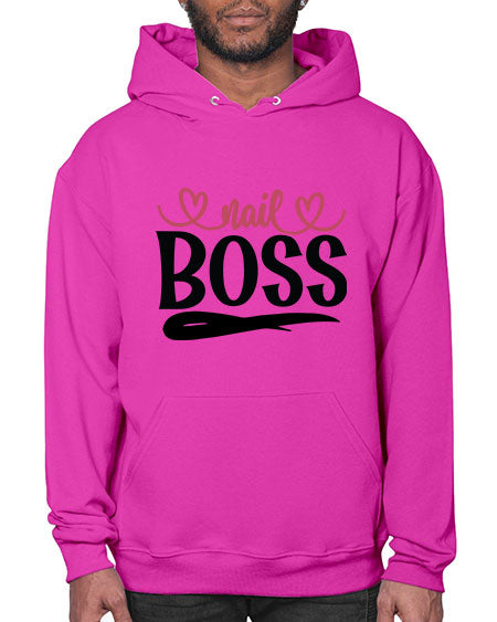Nail Boss 1123# - nail tech- Hoodie