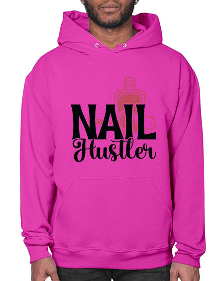 Nail Hustler 1124# - nail tech- Hoodie