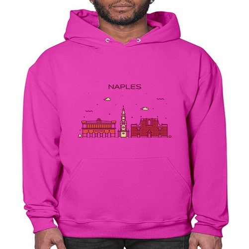 Naples 1412# - cities- Hoodie