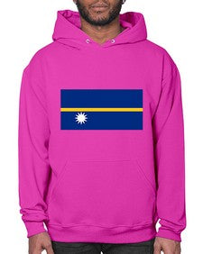 Nauru 1419# - world flags- Hoodie