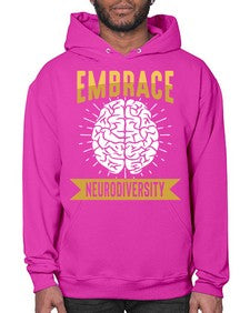 NewEmbraceNeurodiversity 199# - alzheimers- Hoodie