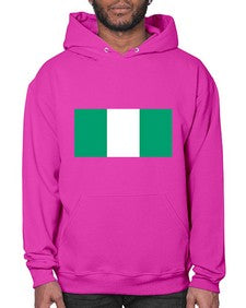 Nigeria 1493# - world flags- Hoodie