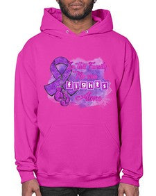 No One Figh Alone AlzheimerS Awareness 200# - alzheimers- Hoodie