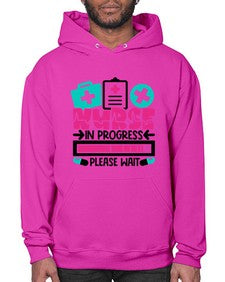 Nurse In Progress Please Wait Style Style 1160# - nurse- Hoodie