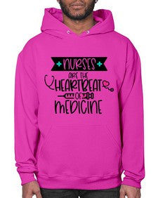 Nurses Are The Heartbeat Of Medicine Style Style 1231# - nurse- Hoodie